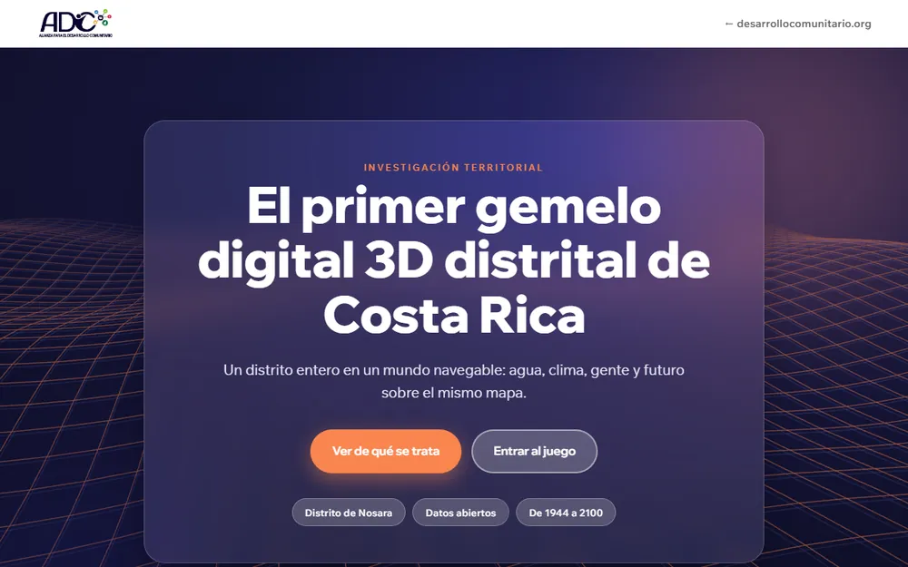 Gemelo digital territorial 3D